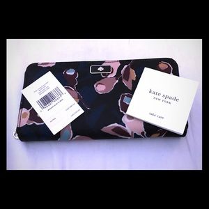 Kate Spade Dawn Paper Rose Lg Continental Wallet